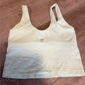 Lululemon Mint Align Top Size 0